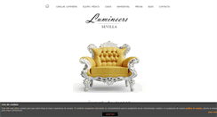 Desktop Screenshot of lumineerssevilla.com